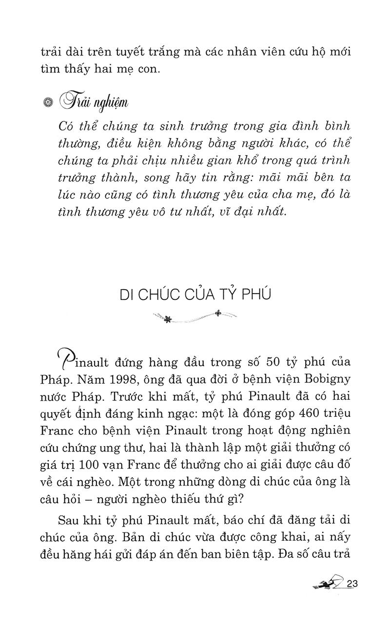 Câu Chuyện Nhỏ - Hàm Ý Lớn