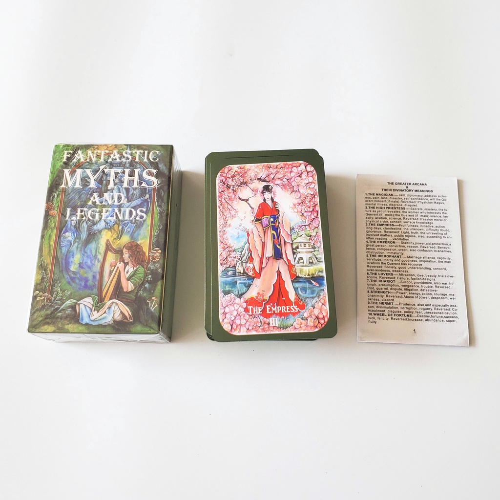 Bộ bài Fantastic Myths and Legends Tarot K2