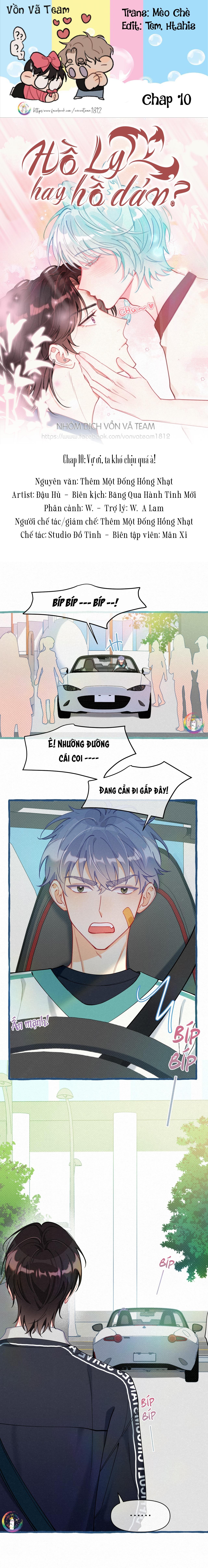 hồ ly hay là "hồ dán" vậy? chapter 10 1