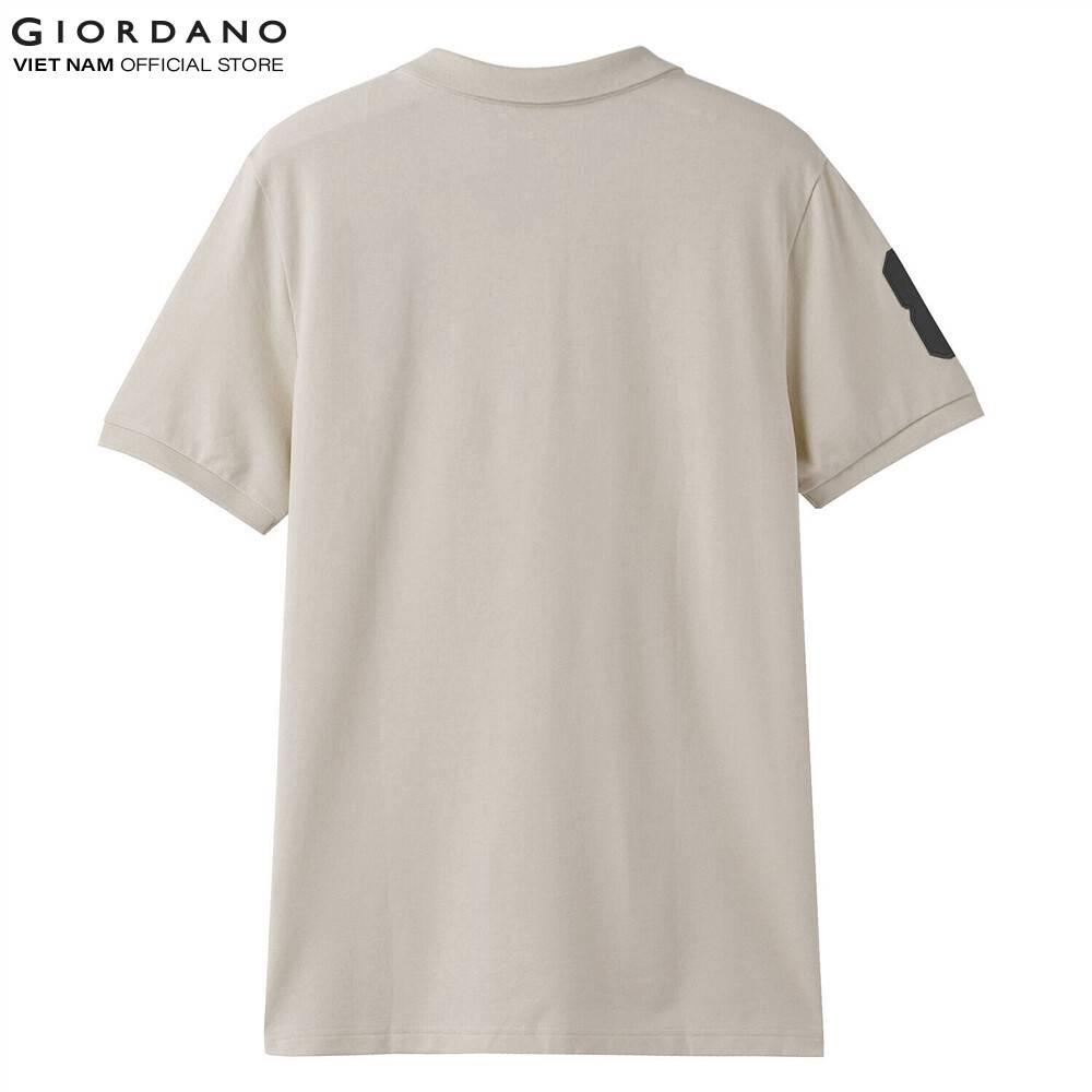 Áo Thun Có Cổ Nam Giordano Lion 3D Polo 01010222