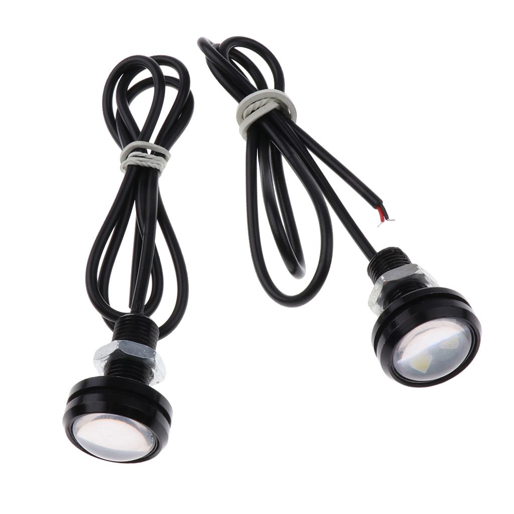 Pair Eagle Eye 3030 3LED Car DRL Daytime Running Light Signal Lamps