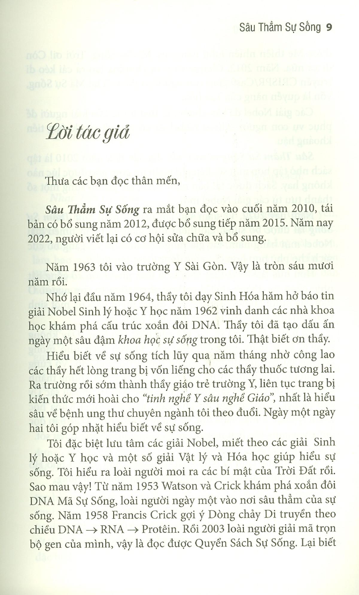 Sâu Thẳm Sự Sống (Tái Bản 2023)