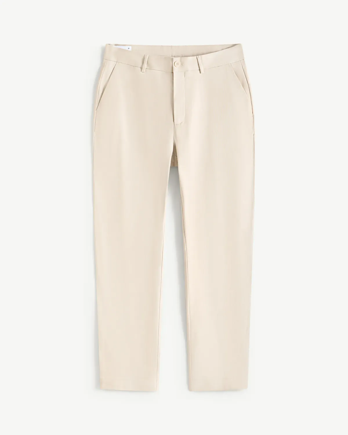 Quần kaki nam đính nhãn kim loại Form Slim cropped - ROUTINE 10S25PCA002