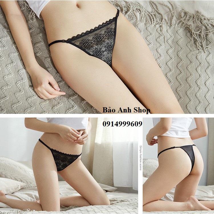 Quần lót lọt khe dây ren quần lót nữ sexy hàng quảng châu cao cấp