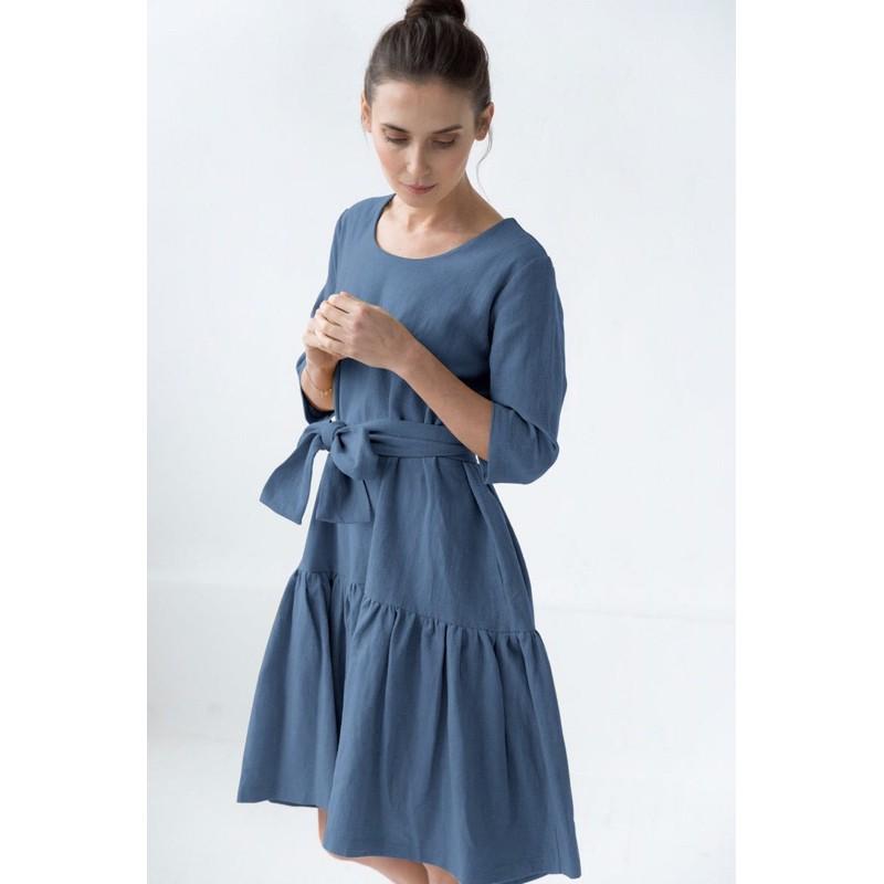 Đầm Linen đuôi cá trẻ trung