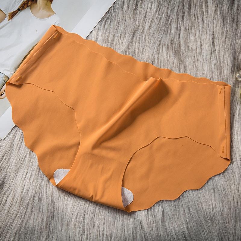 Quần lót nữ thun đúc su, chất thoáng mát KHÔNG ĐƯỜNG MAY VIỀN SÓNG chống lộ, đáy dán chắc chắn không bung kháng khuẩn