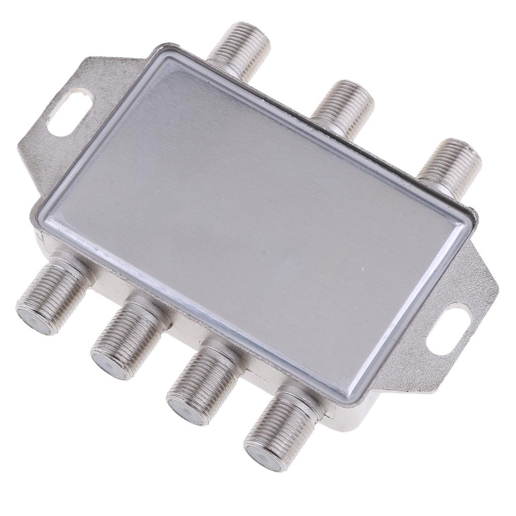 Satellite Switch Max 4 Output Multi Video Path Multi Switch MS34 Silver