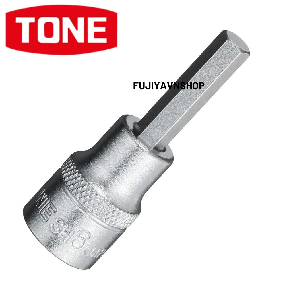 Đầu khẩu lục giác Tone HP3H-06 (3/8&quot;) cho đai ốc 6mm