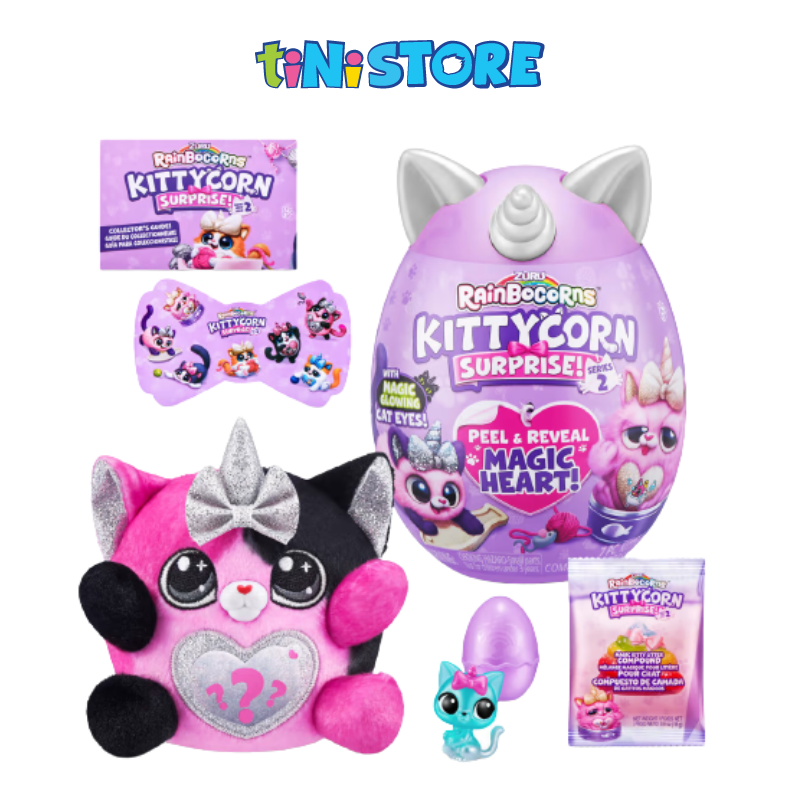 Đồ chơi trứng kỳ lân mèo con Zuru Rainbocorns Kittycorn S2