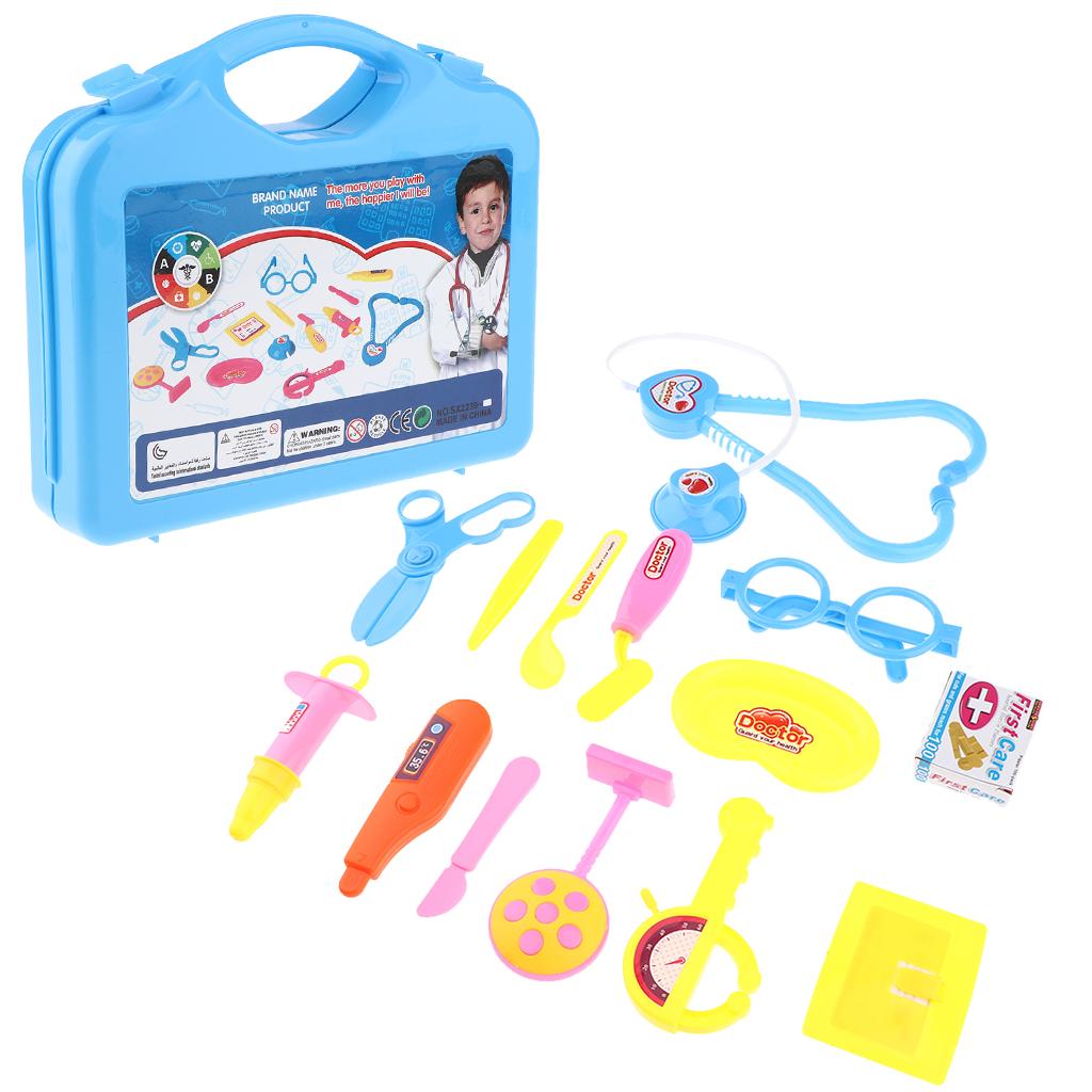 Children Pretend Toy Set - Doctor Kit Pretend Play Medical Set - Doctor Nurse Game Playset Toys - Preschool Educational Toy