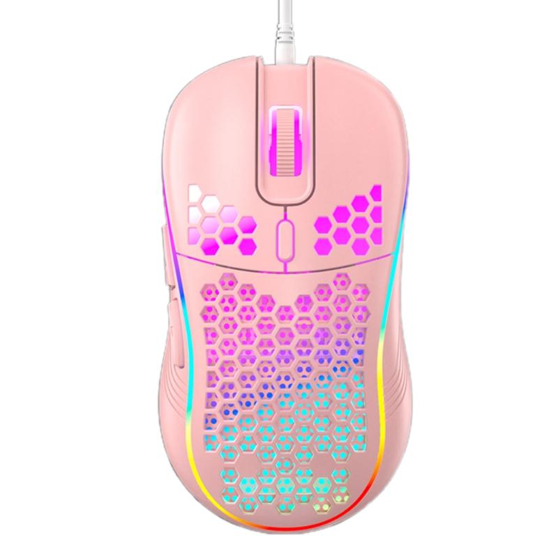 USB Cao Cấp Chuột Chơi Game Có Dây USB Dạ Quang Chuột Trò Chơi Lập Trình Macro 7200 DPI Có Dây Cảm Biến Quang Game Thủ Chuột