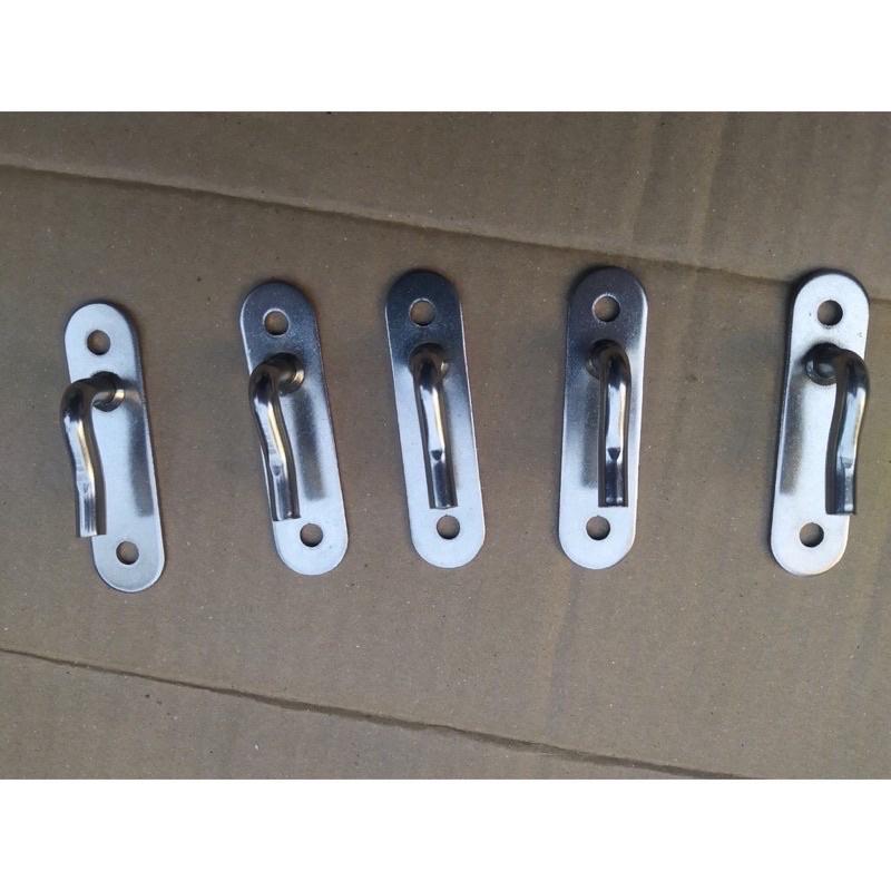 Compo 10 móc bạt inox,móc bạt thành thùng xe tải,công tenner,xe ba gác, hàng inox chuẩn xịn