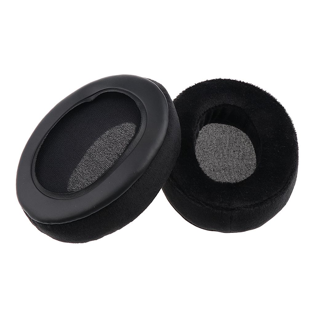 Pair Replacement Pads for  MDR V6 Gaming Headphone Black