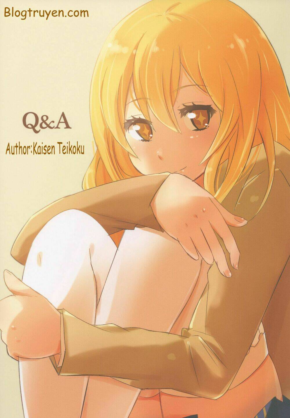 q & a (to aru kagaku no railgun doujinshi ) chapter 1 1