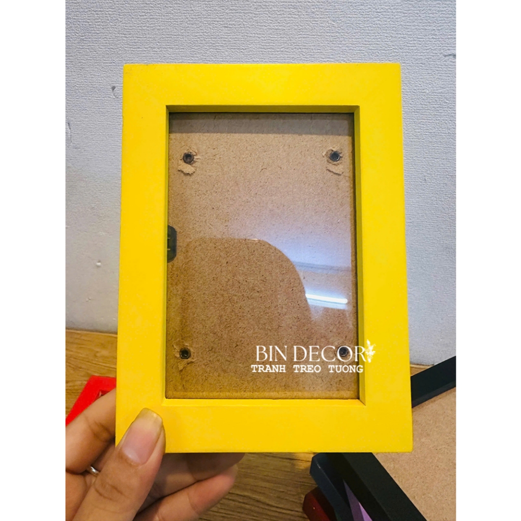 XẢ LỖ KHUNG ẢNH GỖ THÔNG CAO CẤP NHIỀU MÀU ĐỂ BÀN HOẶC TREO
