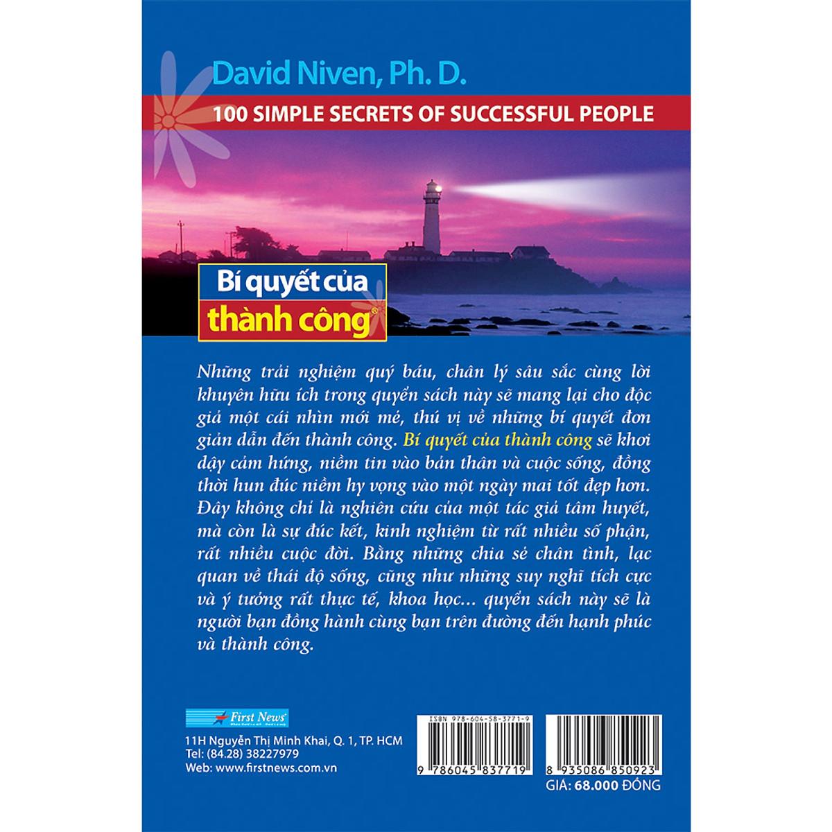 Sách Bí Quyết Của Thành Công (Khổ Nhỏ)(Tái Bản 2020)