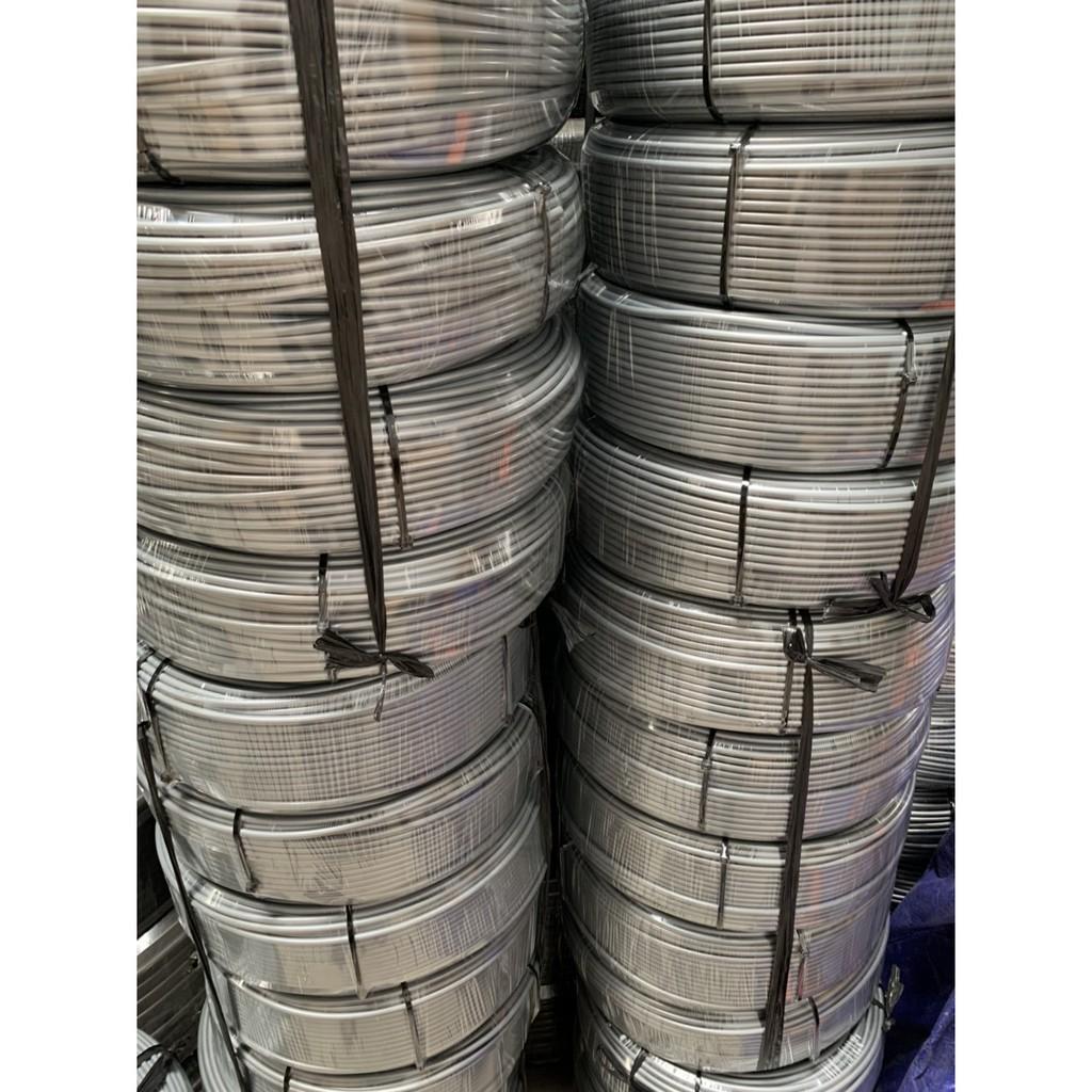 10M-100M ỐNG DÂY TƯỚI CÂY PE MÀU BẠC 6MM - 6LY LOẠI TỐT