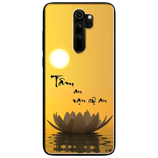 Ốp lưng in cho Xiaomi Redmi Note 8 Pro Mẫu Tâm An