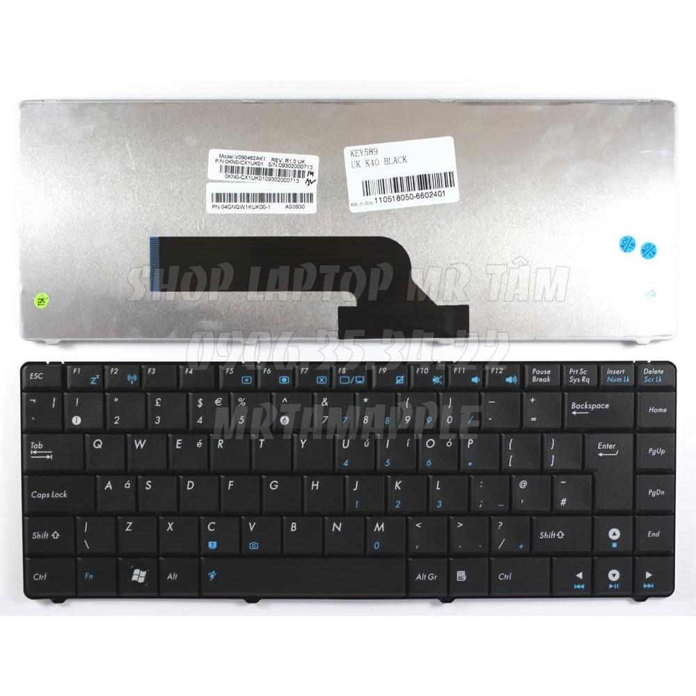 (KEYBOARD) BÀN PHÍM LAPTOP Dành Cho ASUS K40 dùng cho K40 P30 X8A X8A X8AIJ Pro8BIJ P81IJ