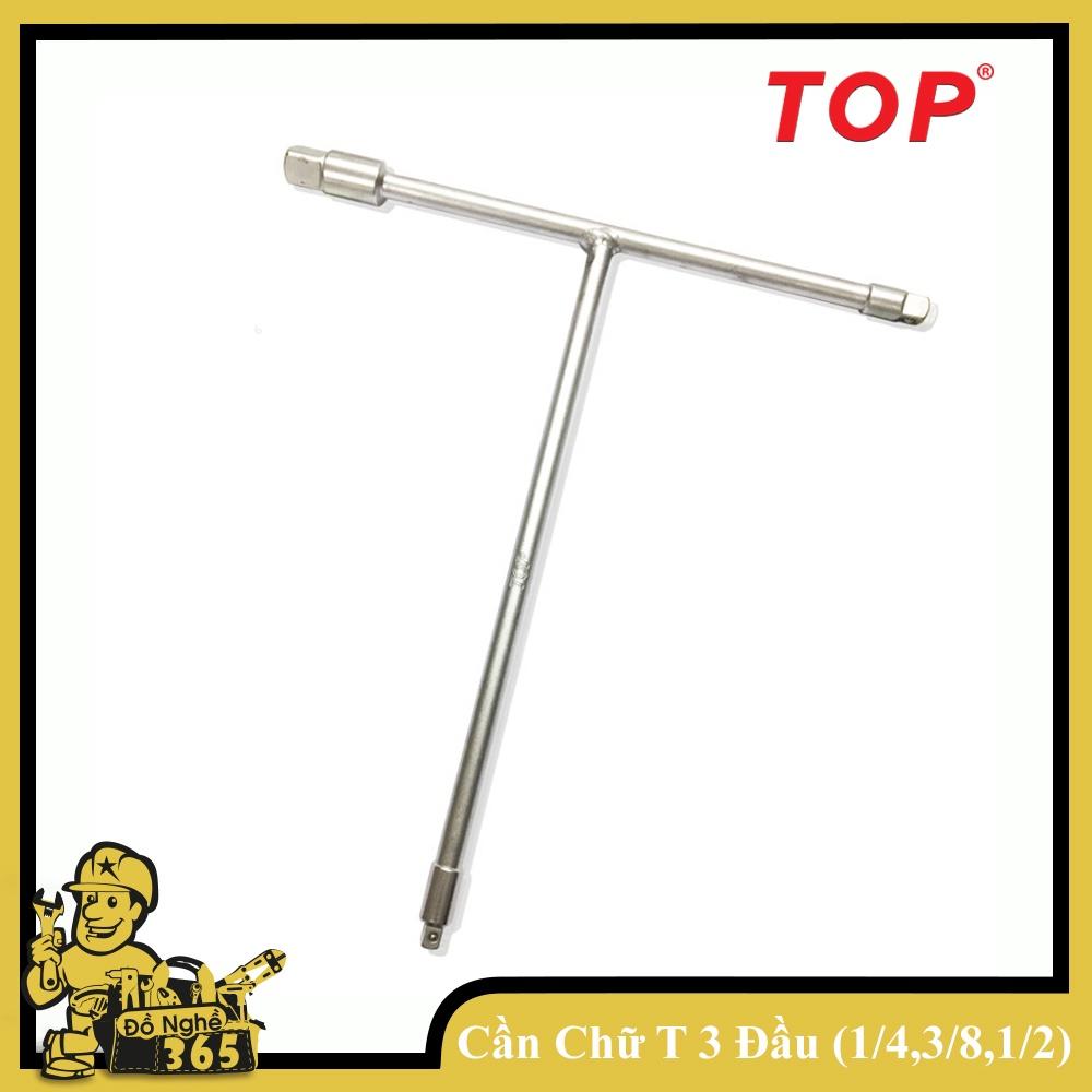 Cần siết chữ T 3 đầu (1/4&quot; - 3/8&quot; - 1/2&quot;) Top