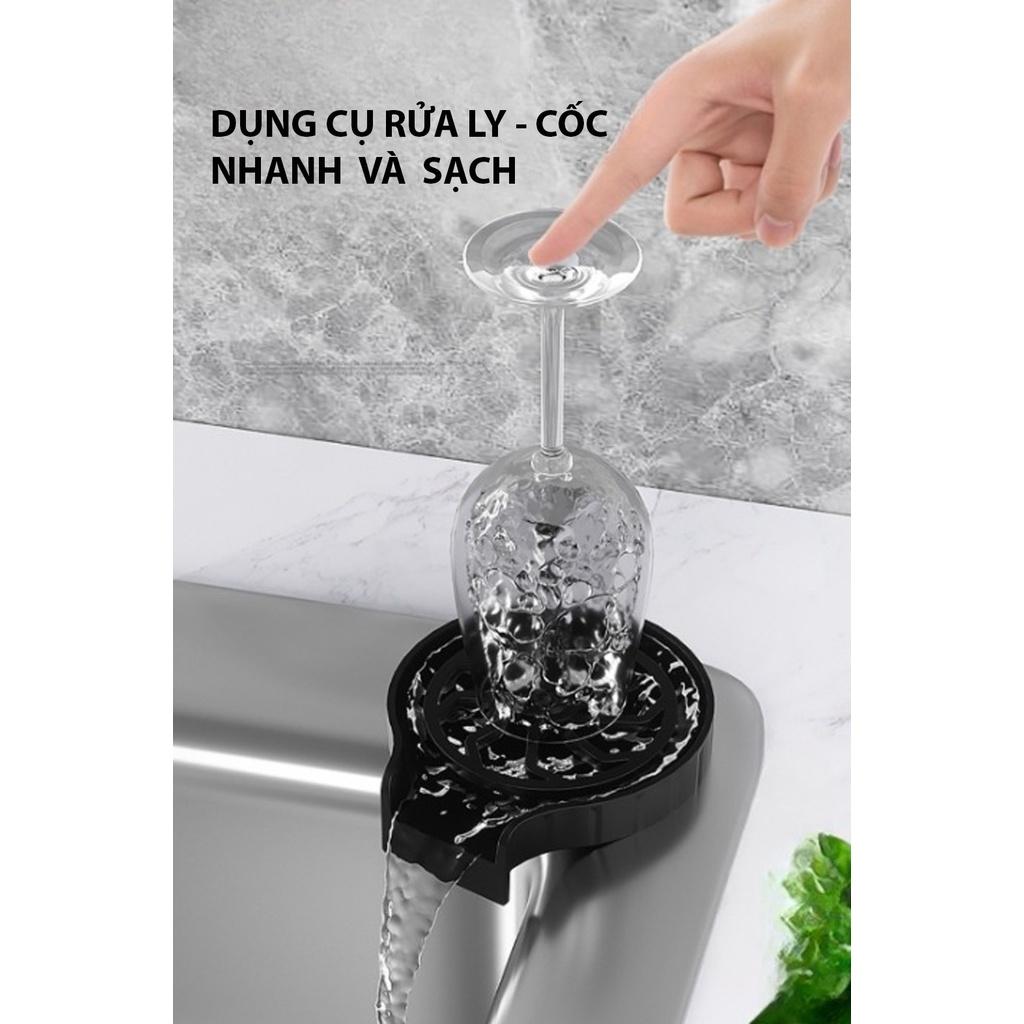 DỤNG CỤ RỬA LY CỐC TỰ ĐỘNG, LẮP Ở CHẬU RỬA, LAVABO