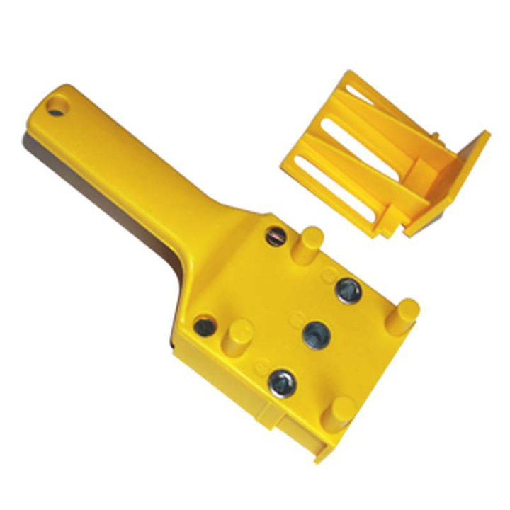 Bộ cữ khoan mộng gỗ thẳng mép tấm cầm tay 6-8-10mm 8 chi tiết