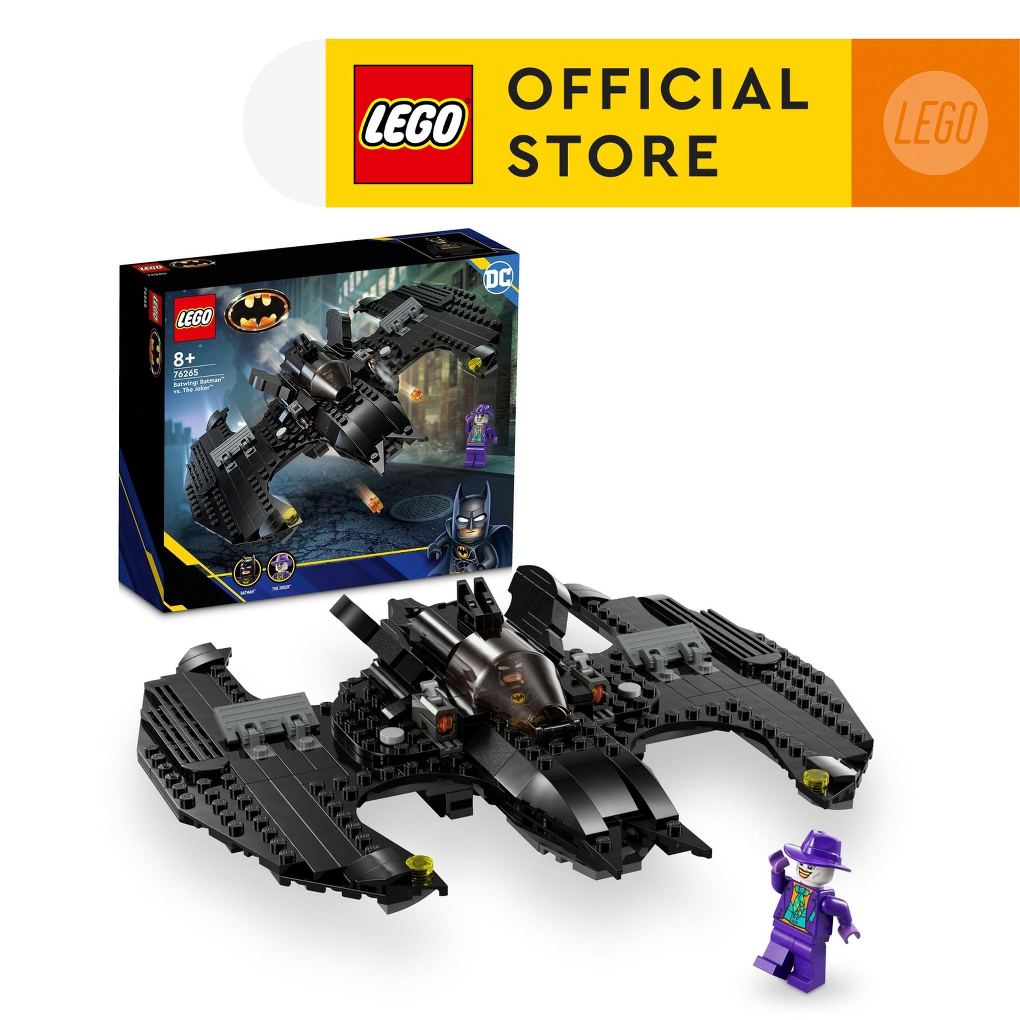 LEGO Super Heroes 76265 Đồ chơi lắp ráp Phi cơ Người Dơi đối đầu Joker (357 chi tiết)