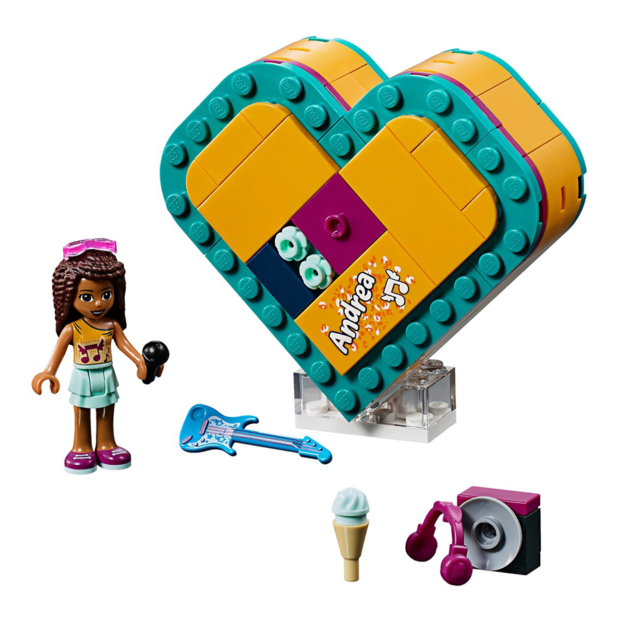 Mô hình Lego Friends - Chiếc Hộp Trái Tim Của Andrea 41354