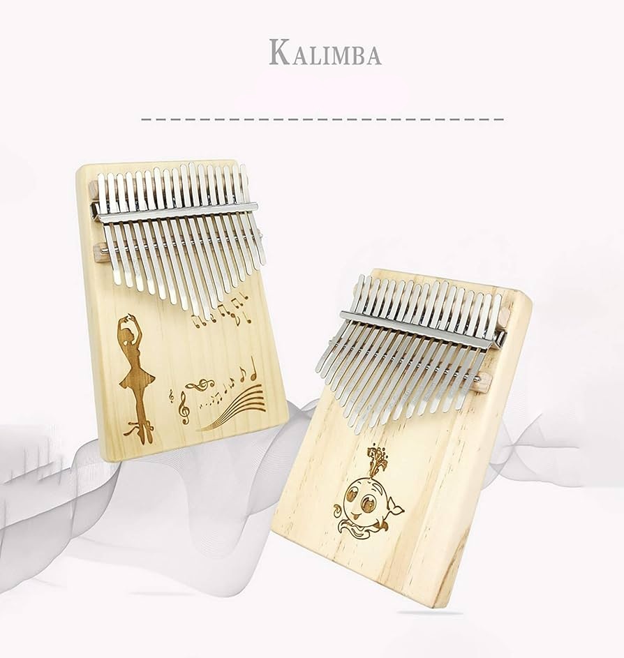 Đàn Kalimba 17 Phím Giá Rẻ – Gỗ Nguyên Khối, Họa Tiết Độc Đáo