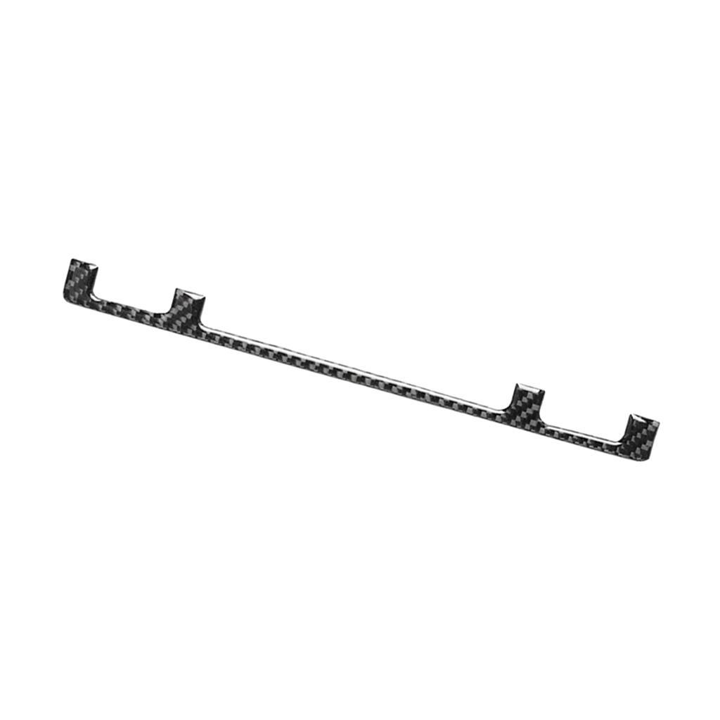 Middle Carbon Fiber Center Console Trim Sticker for E46 3 Series