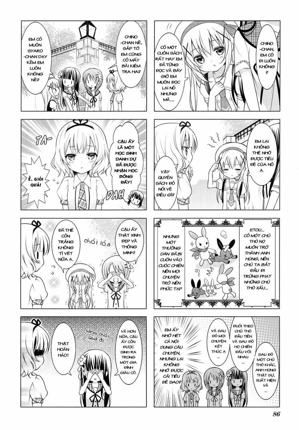 gochuumon wa usagi desuka? [4-koma] chapter 10 3