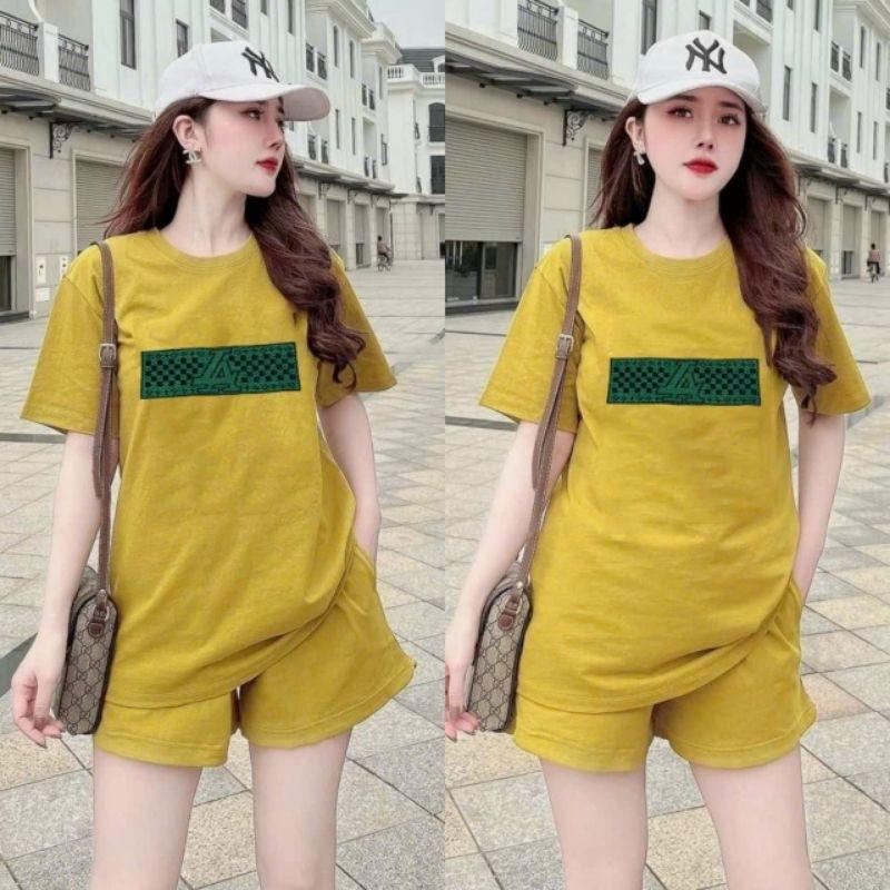 Bộ đồ đùi nữ form rộng mẫu mới đẹp có bigsize chất thun cotton cao cấp, sét bộ đi chơi, bộ đồ mặc ở nhà mùa hè mát mẻ