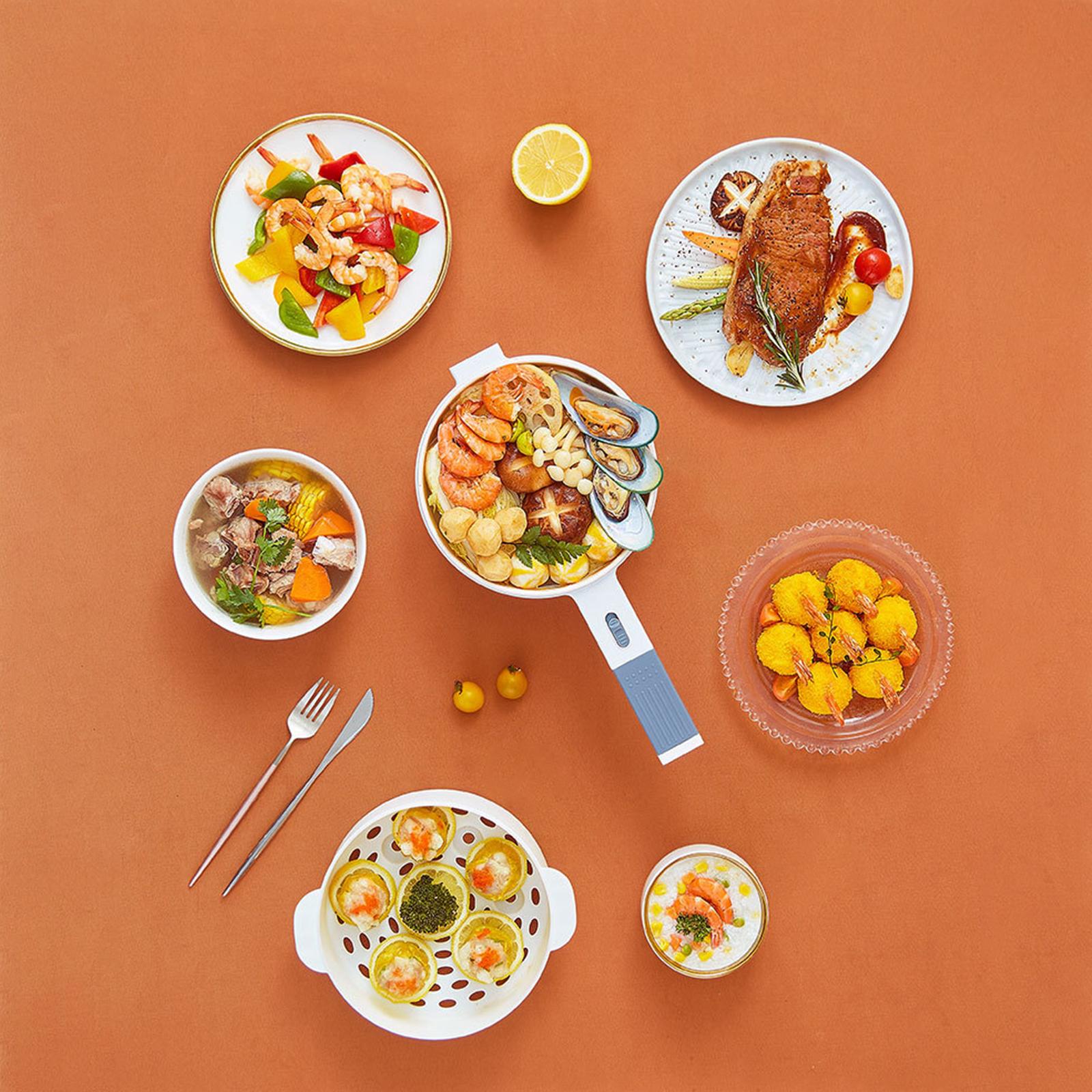 Nồi Lẩu Điện Kiêm Chảo Không Dính 220V Dung Tích 1.6L