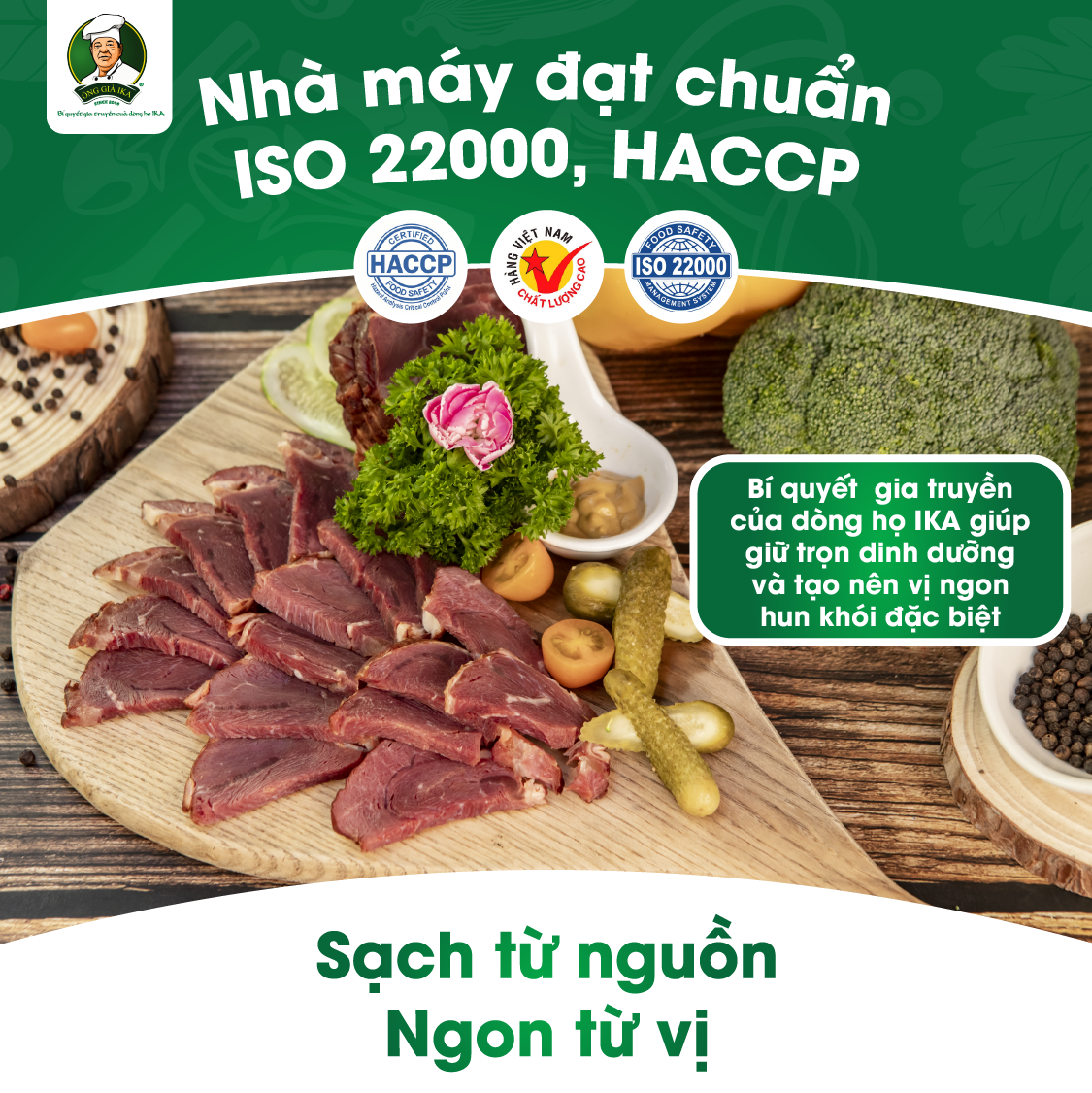 [Chỉ Giao Hà Nội] Bắp bò hun khói 200g