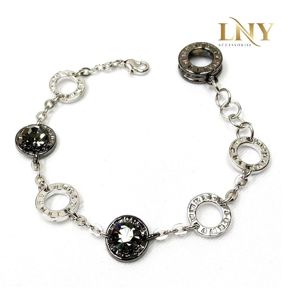 Lắc tay nữ, lắc tay chữ số la mã Lny Accessories