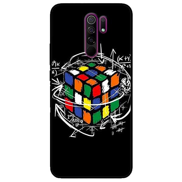 Ốp lưng dành cho Xiaomi Redmi 9 mẫu Rubik Toán Học