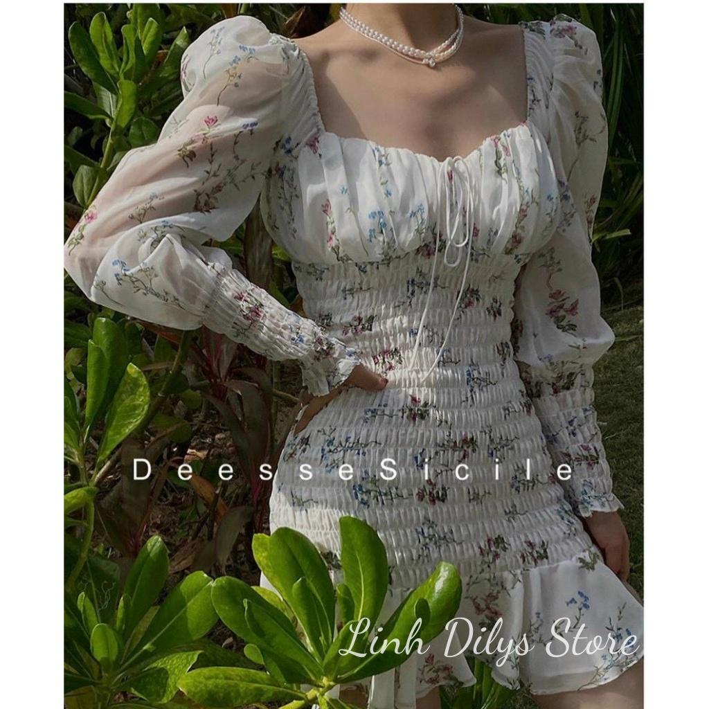 Đầm Hoa Mocking Body Đuôi Cá Siêu Nuột Linh Dilys Store