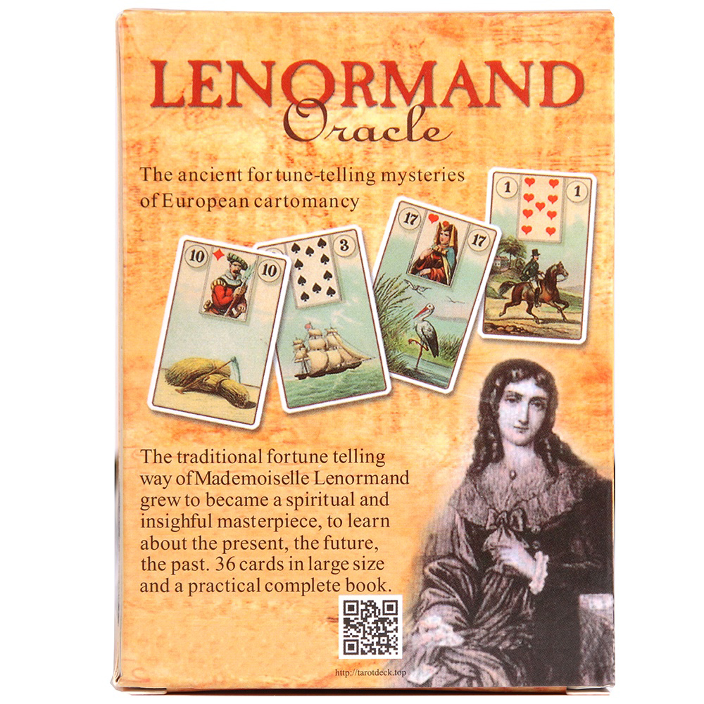 Bộ Bài Laura Tuan Lenormand Oracle Tặng Đá Thanh Tẩy