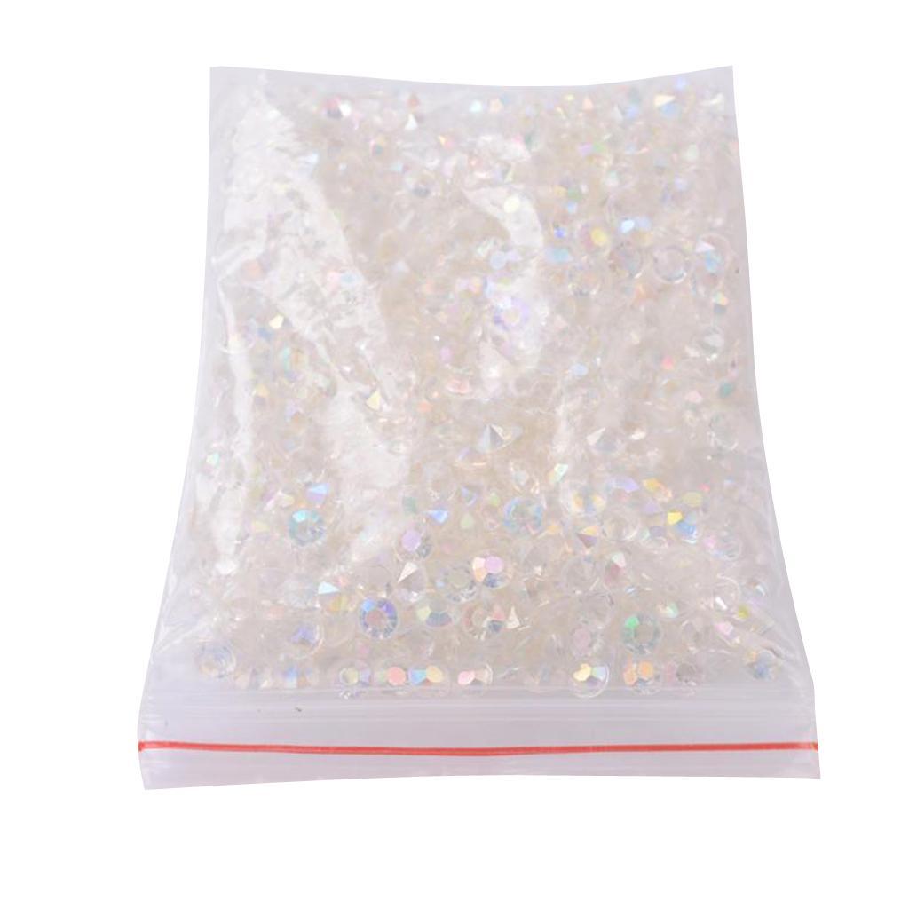 20000x Clear Diamond Crystal Gems for Vase Fillers, Wedding, DIY Arts Crafts