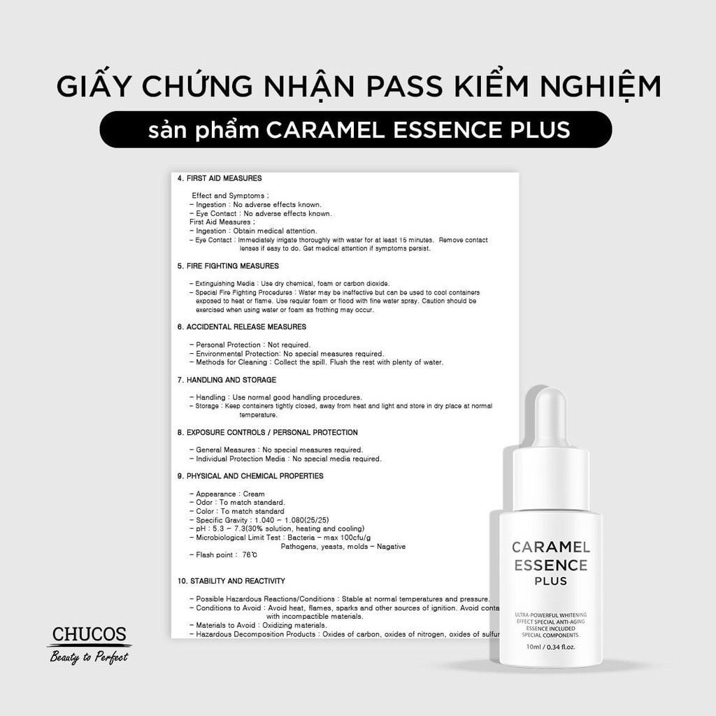 Tinh chất dưỡng da ngăn ngừa mụn CHUCOS Caramel Essence Plus 10ml