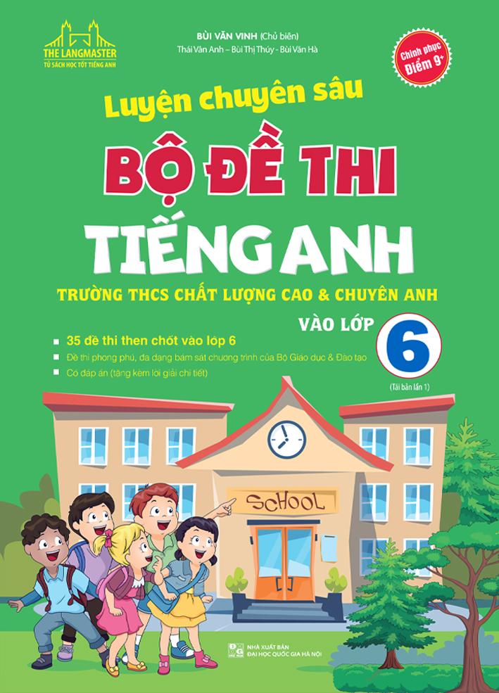 Luyện Chuyên Sâu Bộ Đề Thi Tiếng Anh Vào Lớp 6 - ảnh 8