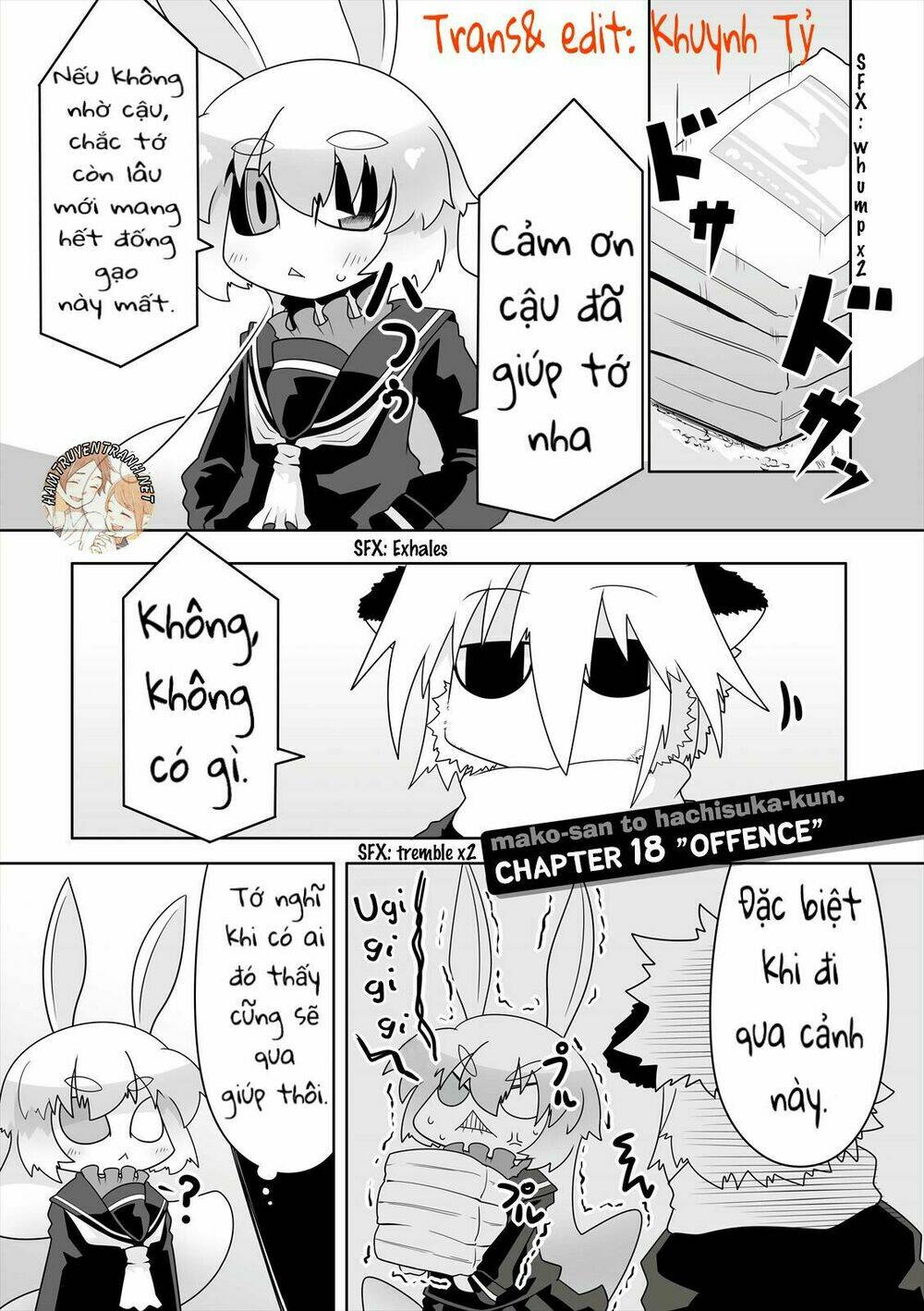 mako-san và hachisuka-kun chapter 18 2