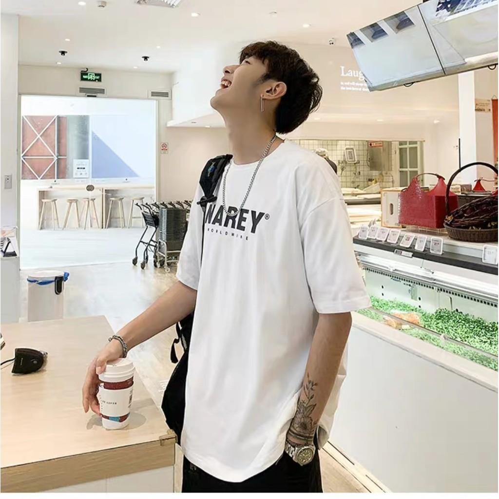 Áo thun nam tay lỡ form rộng NAREYY vải cotton trumunisex aothununisex aophongnam