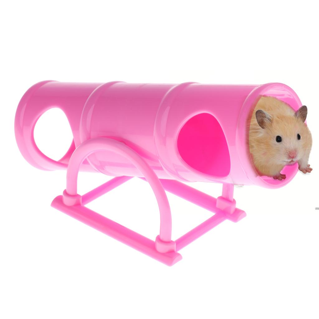 Plastic Tunnel Toy House Cage Exercise Toy for Hamster Mouse Rat Guinea Pig
