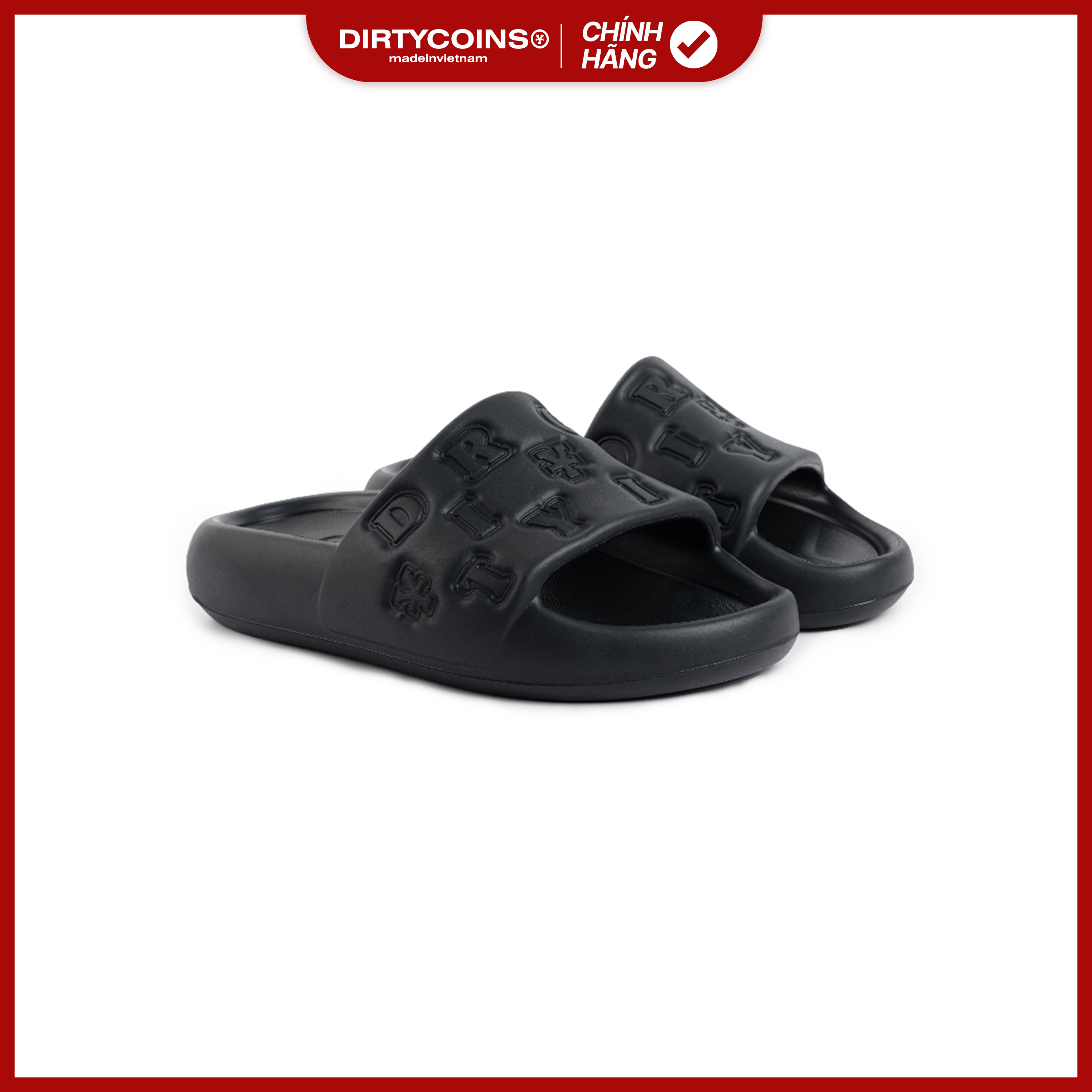 Dép DirtyCoins Embossed Slides