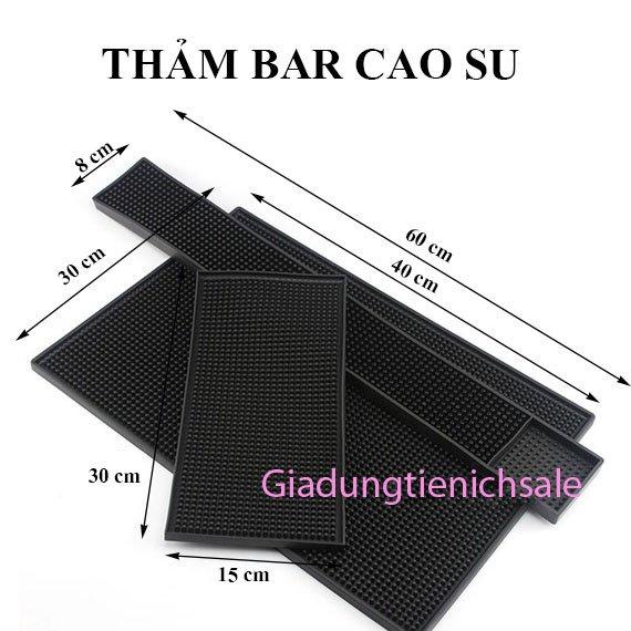 Thảm bar pha chế, Thảm Lót Cao Su Quầy Bar, Thảm bar cao su chống trượt cao cấp (Rubber Bar Mat)