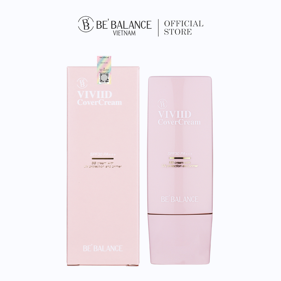 Kem che khuyết điểm BE'BALANCE Vivid Cover Cream 50ml