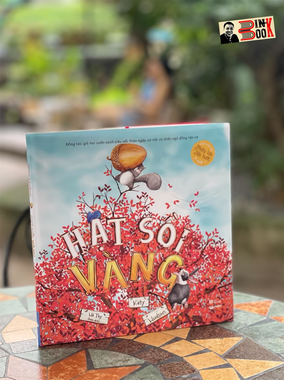 (Bìa cứng) Sách tranh In màu toàn bộ - HẠT SỒI VÀNG – Crabit Kidbooks