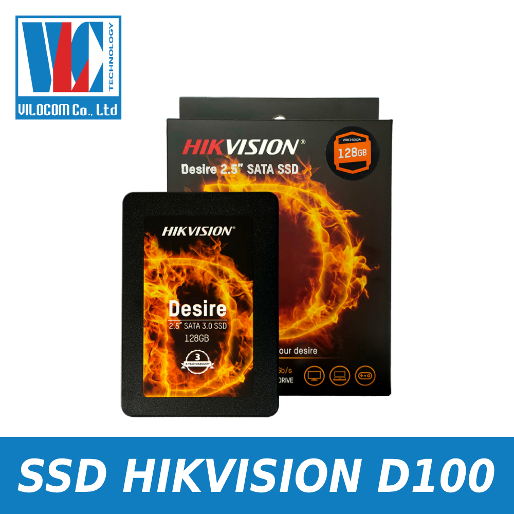 Ổ cứng SSD 128GB HIKVISION HS-SSD-Deisire(S)- Hàng Chính Hãng