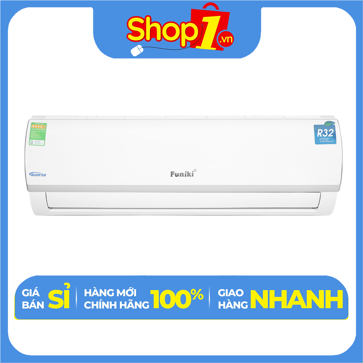 Điều Hòa Funiki Inverter 2 HP HIC18TMU - Hàng Chính Hãng - Chỉ Giao Hà Nội